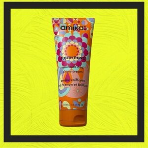 Amika Supernova Cream in Bright Orange and Multicolor